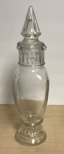 Vintage Brachs Starlight Mints Decanter/Jar - No Label