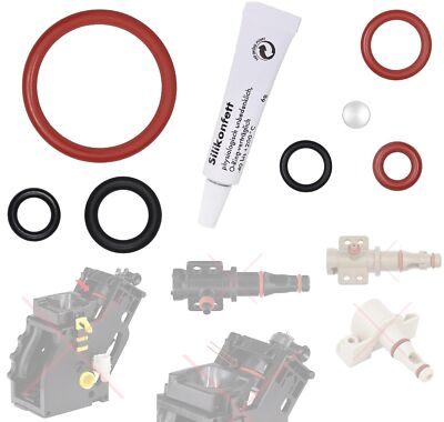 Snapworld 5x Dichtung O-Ring Für Kaffee Flowmeter | Kompatibel Mit Saeco, Philips, Delonghi