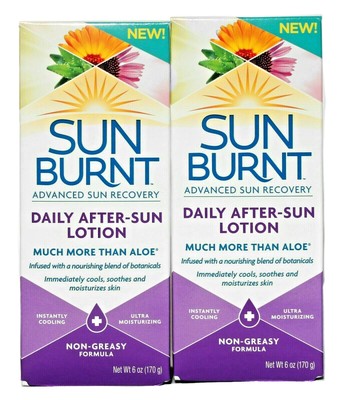 sun burnt skin recovery