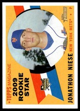 2009 Topps Heritage #131 Jonathon Niese RC Card