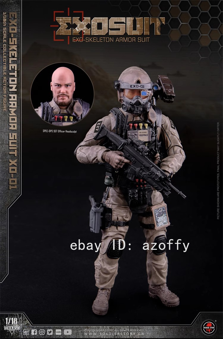 SoldierStory SSE001 1/18 EXO-Skeleton Armor Suit XO-01 3.75in