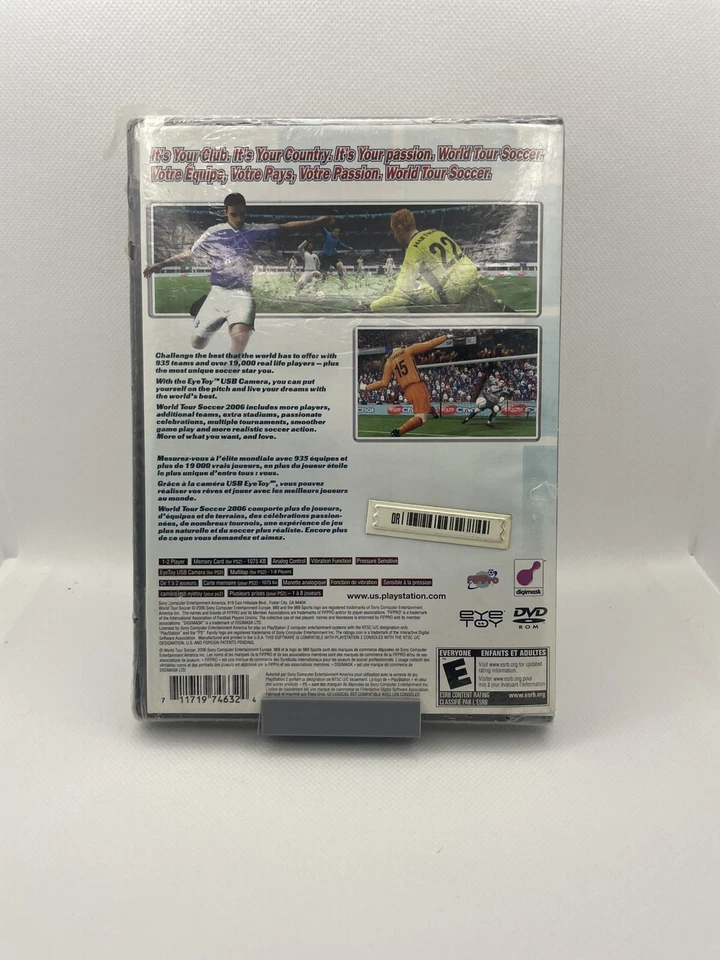 World Tour Soccer 2006 (Sony PlayStation 2, 2005) New -SEALED - Image 2 of 4