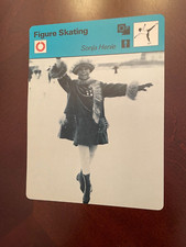 1977 Sportscaster Card #02-12 Sonja Henie- Figure Skating JAPAN  MT