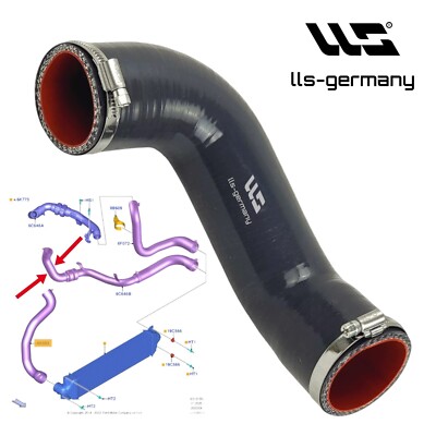 Turboschlauch Ladeluftschlauch für FORD EDGE 2.0 TDCi BiTurbo 2462863
