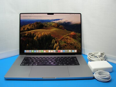 147 cycle Apple MacBook Pro 16'' 2021 A2485 M1 Pro 10 CPU/16 GPU 32GB 512GB SSD