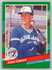 1991 Donruss Baseball #530 John Olerud - VG - Toronto Blue Jays