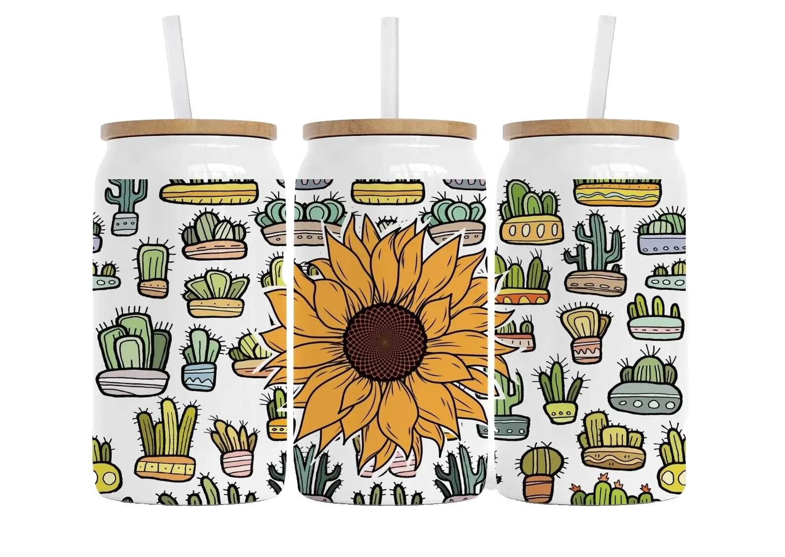 Cristalería de Vidrio Color Blanco Handmade y recipientes