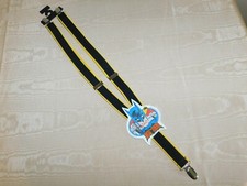 VINTAGE 1982 DC COMICS BELT BATMAN SUSPENDERS  NEW OLD STOCK