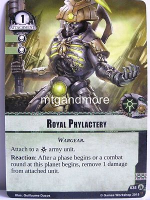 Warhammer 40000 Conquest LCG - Royal Phylactery  #035 - Legions of Death