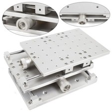 XY Axis 2 Axis Positioning Work Table Laser Marking Machine Adjustable Workbench