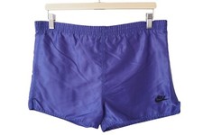 Vintage NIKE Shorts Size S purple 90s retro sport style