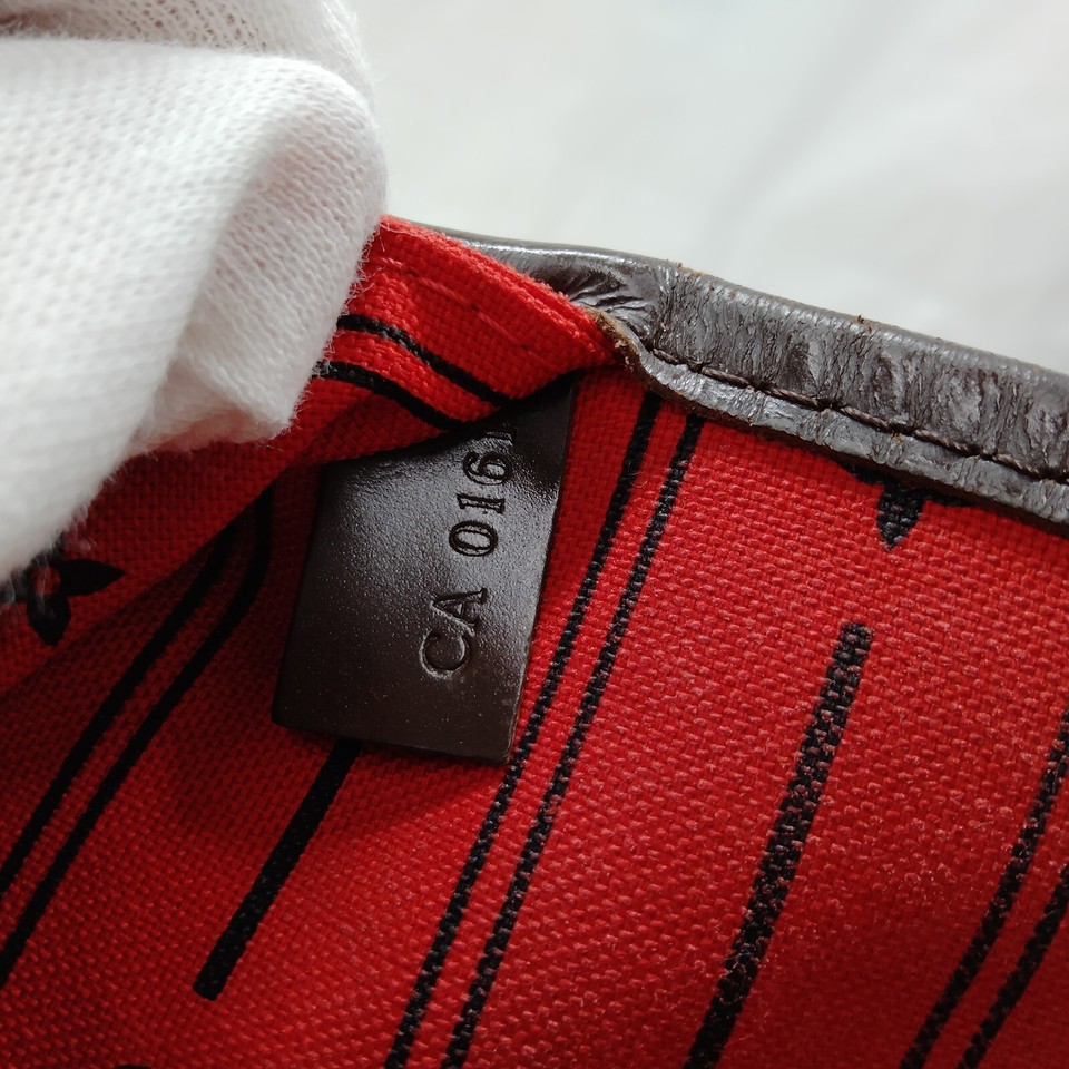 Louis Vuitton LV Tote Bag Neverfull MM Brown Monogram 4502746 eBay