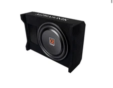 Alphasonik AS120A 12" 1500W MAX 4Ohms Built-in Amplifier Enclosed Subwoofer