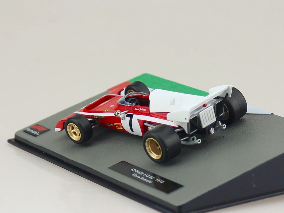 Ferrari 312 B2 Mario Andretti 1972 #7 Formel 1 1:43 Atlas Modellauto  - Bild 2 von 3