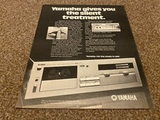 PTRBK5 ADVERT 13X11 YAMAHA K-960 CASSETTE DECK