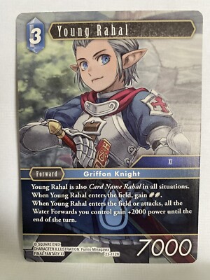 Final Fantasy Trading Card Game - Young Rahal 23-112H