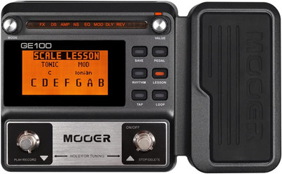 Multi-Effects Guitar Pedal with 80 Presets, 66 Effects, Loop and Expression Volu
