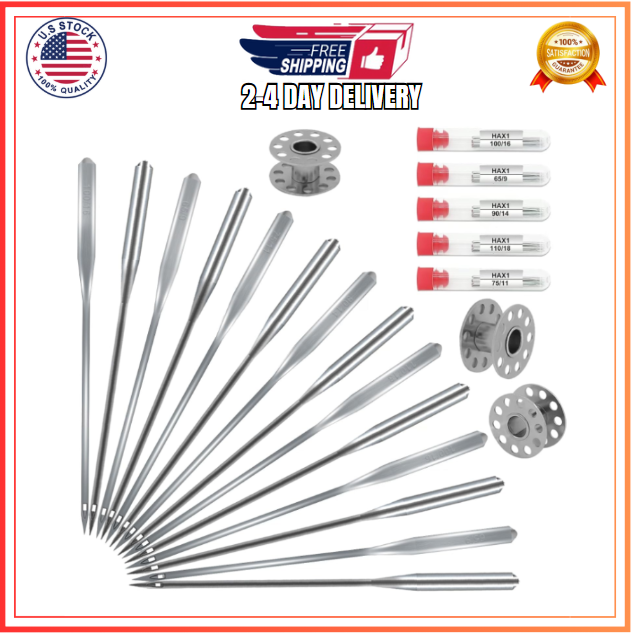 Universal Sewing Machine Needles for Singer Brother Janome & More-image
