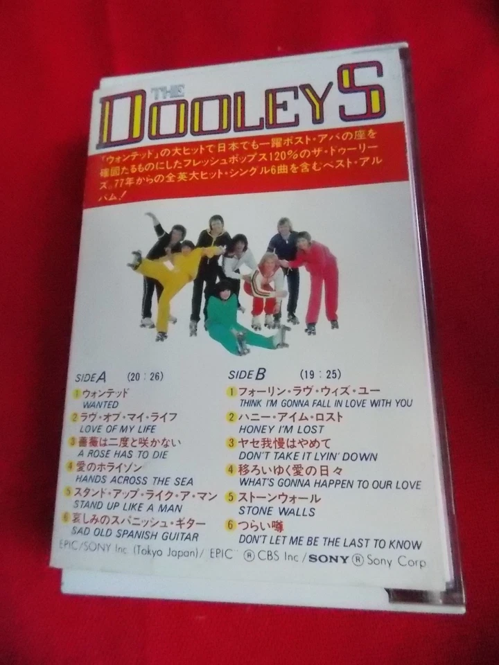 1979 Vintage! THE BEST OF THE DOOLEYS / JAPAN CASSETTE TAPE JAPANESE / 🚚 UK Foto 3 de 4