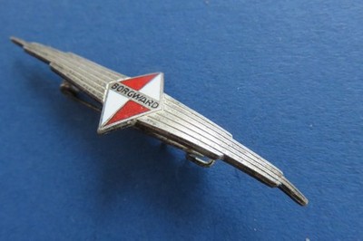 Alte Borgward  LKW Fahrer     Abzeichen  Brosche   16 X  55 mm