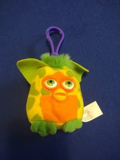 Furby Happy Meal McDonalds 2000 Plush toy figure Key Chain fob