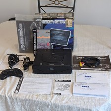 Sega Saturn - Boxed Console - Complete /w All Original Paperwork + WipEout