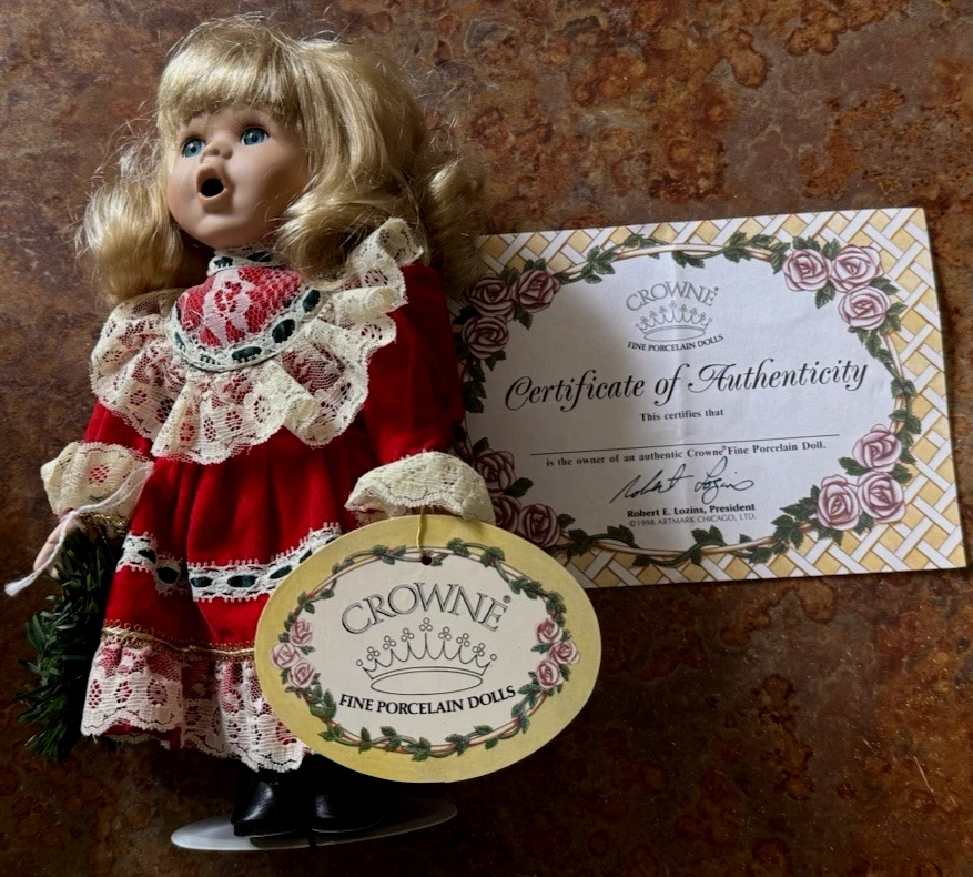 Crowne Fine Porcelain Dolls for sale | eBay