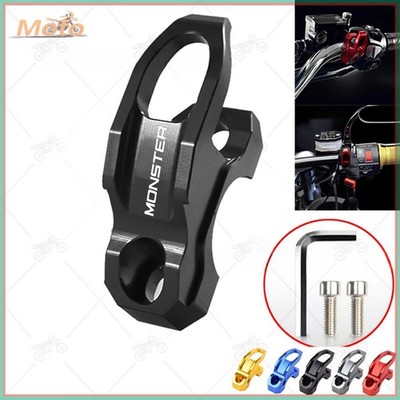 For Ducati MONSTER 696 796 795 1100 Helmet Hook Holder Clamp Bracket Cylinder