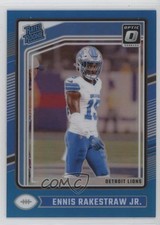 2024 Panini Donruss Optic Rated Rookie Aqua Prizm 1/299 Ennis Rakestraw Jr 1i0n