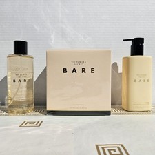 Victoria's Secret Bare Bundle 3.4oz Parfum Lotion Mist 3-Piece set FULL SIZE