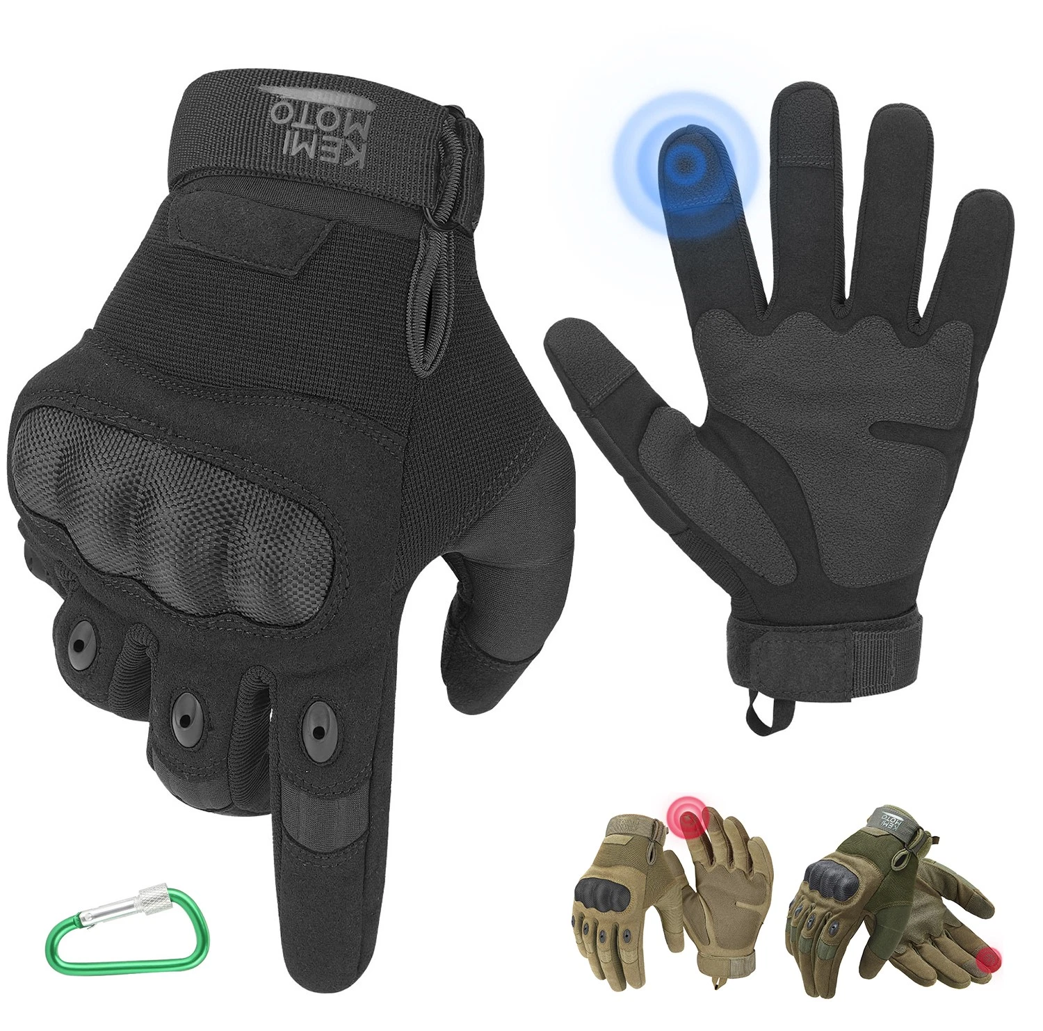 KEMIMOTO Motorcycle Tactical Touchscreen Gloves Riding Motos Camping Climbing
Opens in a new window