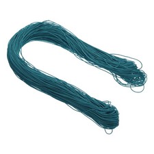1mm 109 Yard Waxed Polyester Cord Malachite Green for Jewelry Making