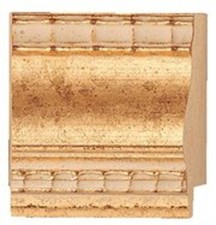 Picture Frame Moulding Wood 100Ft Bundle - Traditional Gold Finish - 2.5" Widt