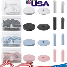 Dental Silicone Rubber Polishing Wheels/ discs/ Pillar Polishers HP 2X Mandrel