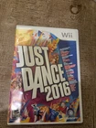 Just Dance 2016 Nintendo Wii game w/case