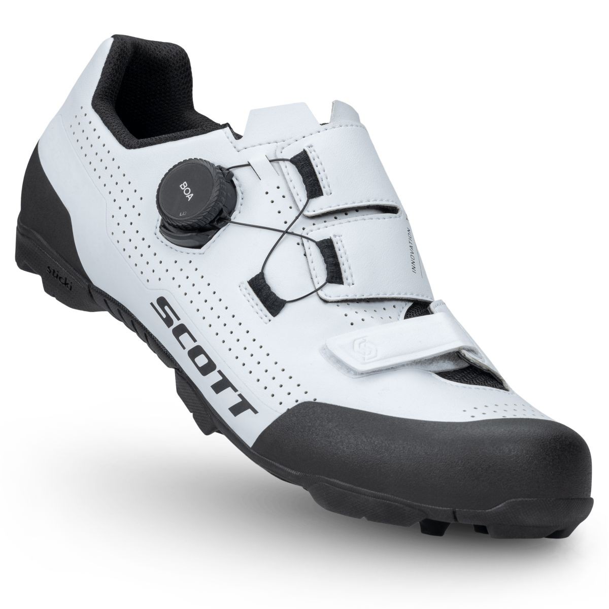 Zapatillas de bicicleta Scott MTB Team Boa negro/blanco 2026