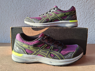 Asics Memuro Wmns Running Sneaker Sportschuhe EU 38 US 7 Purple Black