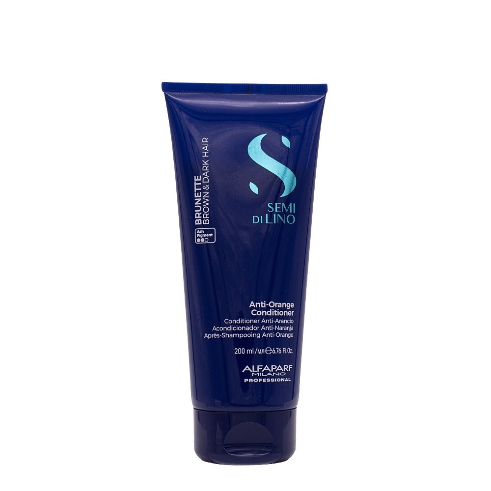 Alfaparf Milano Semi di Lino Brunette Anti-Orange Conditioner 200ml NO BOX