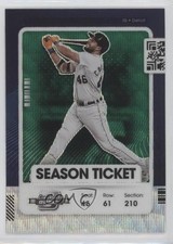 2021 Contenders Season Ticket Optic Green Wave Prizm Jeimer Candelario #78 09wc