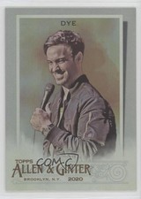 2020 Topps Allen & Ginter's Hot Box Silver Portrait Jeff Dye #275 3o2