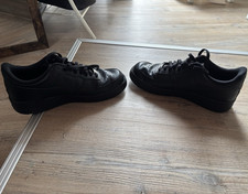 Nike Air Force 1 Low Top Sneaker Schwarz Schnürung EU 42 Unisex Erwachsene