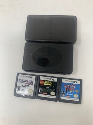 Nintendo DS Lot Happy Feet Reflex MX LEGO Star Wars: Complete Saga  w/ 2 Cases