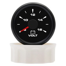 52mm Voltmeter 8-16V Instrument 7-Farben LED ...