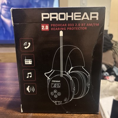 PROHEAR 033 Upgraded Bluetooth Hearing Protection