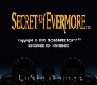Secret Of Evermore - SNES Super Nintendo Game