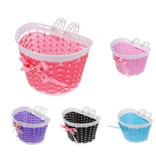 Childrens Bicycle Handlebar Front Basket Childs/Kids/Boys/Girls Bike/Cycle