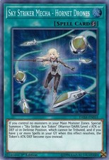 Sky Striker Mecha Hornet Drones - #DASA-EN033, 1st Edition, Super Rare, NM YGO