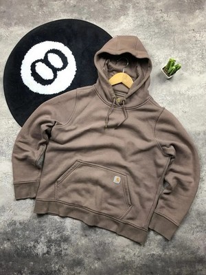CARHARTT Vintage Streetwear Mini Logo Hoodie Casual Mens Cotton L Size
