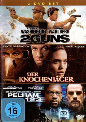 2Guns / Der Knochenjäger / Pelham 123   DVD NEU (81355)