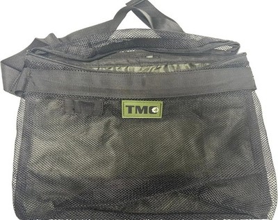 Boilie Caddy Bait Bag, Black Mesh, Adjustable Strap, Carp Fishing Accessory